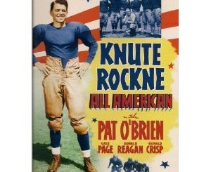 knute rockne all american film review