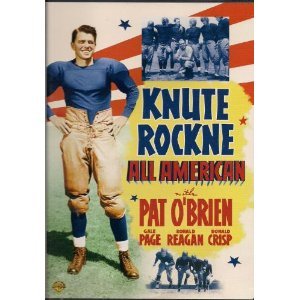 knute rockne all american film review